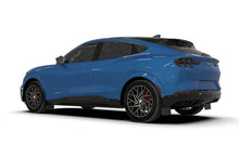 Load image into Gallery viewer, Rally Armor 21-25 Ford Mustang Mach-E/GT/Rally Black UR Mud Flap w/Metallic Black Logo - Installation View
