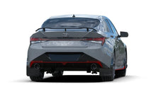 Load image into Gallery viewer, Rally Armor 22-23 Hyundai Elantra N &amp; N Line Black Mud Flap w/Grey Logo - Side View