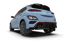 Load image into Gallery viewer, Rally Armor 22-23 Hyundai Kona N Black UR Mud Flap w/Red Logo - Side View