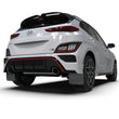Load image into Gallery viewer, Rally Armor 22-23 Hyundai Kona N Black UR Mud Flap w/Red Logo - Back View