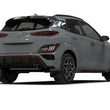 Load image into Gallery viewer, Rally Armor 22-23 Hyundai Kona N Black UR Mud Flap w/Red Logo - Installation View
