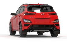 Load image into Gallery viewer, Rally Armor 22-23 Hyundai Kona N Black UR Mud Flap w/White Logo - Additional View 5