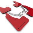 Load image into Gallery viewer, Rally Armor 22-24 Hyundai Ioniq 5 Red Mud Flap w/Black Logo - Main Product View