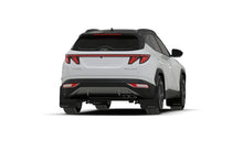 Load image into Gallery viewer, Rally Armor 22-24 Hyundai Tucson Black UR Mud Flap - Metallic Black Logo - Installation View