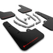 Load image into Gallery viewer, Rally Armor 22-24 Hyundai Tucson Black UR Mud Flap w/Red Logo - Main Product View