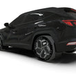 Load image into Gallery viewer, Rally Armor 22-24 Hyundai Tucson Black UR Mud Flap w/Red Logo - Back View