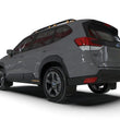 Load image into Gallery viewer, Rally Armor 22-24 Subaru Forester &amp; Wilderness Black UR Mud Flap w/Red Logo - Installation View