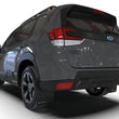 Load image into Gallery viewer, Rally Armor 22-24 Subaru Forester &amp; Wilderness Black UR Mud Flap w/Wild Orange Logo - Additional View 5