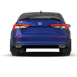 Load image into Gallery viewer, Rally Armor 22-25 Honda Civic/Civic Si/Sport Black UR Mud Flap w/White Logo - Back View