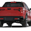 Load image into Gallery viewer, Rally Armor 22-25 Hyundai Santa Cruz Black UR Mud Flap w/Red Logo - Back View