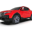 Load image into Gallery viewer, Rally Armor 22-25 Hyundai Santa Cruz Black UR Mud Flap w/Red Logo - Installation View
