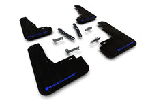 Load image into Gallery viewer, Rally Armor 22-25 Kia EV6 Black UR Mud Flap Blue Logo - Main Product View