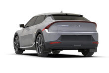 Load image into Gallery viewer, Rally Armor 22-25 Kia EV6 Black UR Mud Flap Dark Grey Logo - Back View