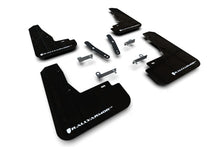 Load image into Gallery viewer, Rally Armor 22-25 Kia EV6 Black UR Mud Flap White Logo - Main Product View