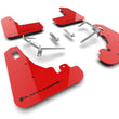 Load image into Gallery viewer, Rally Armor 22-25 Subaru BRZ / Toyota GR86 Red UR Mud Flap w/Black Logo - Main Product View