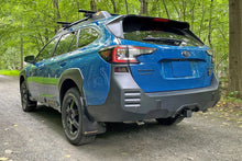 Load image into Gallery viewer, Rally Armor 22-25 Subaru Outback Wilderness Black Mud Flap Grey Logo - Side View