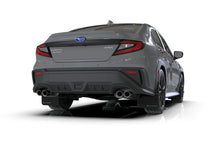 Load image into Gallery viewer, Rally Armor 22-25 Subaru WRX Black UR Mud Flap - Metallic Black Logo - Detail View