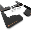 Load image into Gallery viewer, Rally Armor 22-25 Subaru WRX Black UR Mud Flap w/Orange Logo - Main Product View