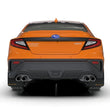 Load image into Gallery viewer, Rally Armor 22-25 Subaru WRX Black UR Mud Flap w/Orange Logo - Installation View