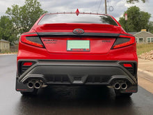 Load image into Gallery viewer, Rally Armor 22-25 Subaru WRX Black UR Mud Flap w/Red Logo - Back View