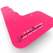 Load image into Gallery viewer, Rally Armor 22-25 Subaru WRX Pink Mud Flap BCE Logo - Back View