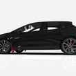Load image into Gallery viewer, Rally Armor 22-25 Subaru WRX Pink Mud Flap BCE Logo - Installation View