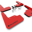 Load image into Gallery viewer, Rally Armor 22-25 Subaru WRX Red UR Mud Flap Altered Font Black Logo - Main Product View