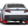 Load image into Gallery viewer, Rally Armor 22-25 Subaru WRX Red UR Mud Flap w/Black Logo - Detail View