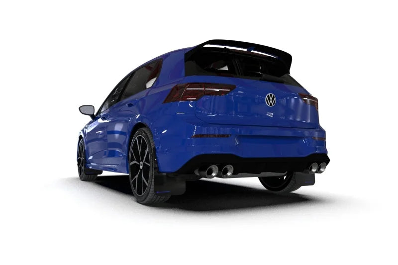 Rally Armor 22-25 VW MK8 Golf GTI/R Black UR Mud Flap w/Blue Logo - Additional View 5