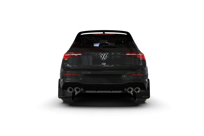Rally Armor 22-25 VW MK8 Golf GTI/R Black UR Mud Flap w/Blue Logo - Additional View 8