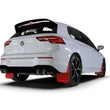 Load image into Gallery viewer, Rally Armor 22-25 VW MK8 Golf GTI/R Black UR Mud Flap w/Gray Logo - Side View
