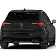 Load image into Gallery viewer, Rally Armor 22-25 VW MK8 Golf GTI/R Red UR Mud Flap w/White Logo - Installation View