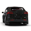 Load image into Gallery viewer, Rally Armor 22-26 Tesla Model X Black UR Mud Flap - Metallic Black Logo - Additional View 6