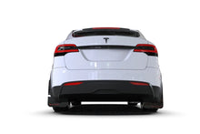 Load image into Gallery viewer, Rally Armor 22-26 Tesla Model X Black UR Mud Flap w/Red Logo - Side View