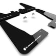 Load image into Gallery viewer, Rally Armor 22-26 Tesla Model X Black UR Mud Flap w/White Logo - Main Product View