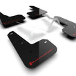 Load image into Gallery viewer, Rally Armor 23-24 Acura Integra Type S Black Mud Flap w/White Logo - Main Product View