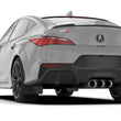 Load image into Gallery viewer, Rally Armor 23-25 Acura Integra A-Spec Black UR Mud Flap W/Dark Grey Logo (No Drill Req) - Back View