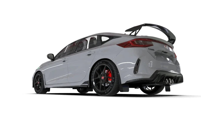 Rally Armor 23-25 Honda Civic Type R Black Mud Flap Red Logo - Additional View 5