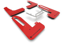 Load image into Gallery viewer, Rally Armor 23-25 Honda Civic Type R Red Mud Flap Black Logo - Main Product View