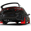 Load image into Gallery viewer, Rally Armor 23-25 Honda Civic Type R Red Mud Flap Black Logo - Back View