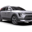 Load image into Gallery viewer, Rally Armor 23-25 Kia Niro SG2 Black UR Mud Flap Blue Logo - Installation View