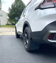 Load image into Gallery viewer, Rally Armor 23-25 Kia Sportage Black UR Mud Flap w/ Red Logo - Back View