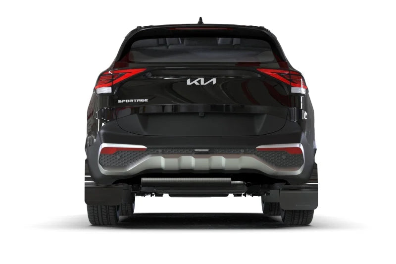 Rally Armor 23-25 Kia Sportage Black UR Mud Flap w/ Red Logo - Installation View