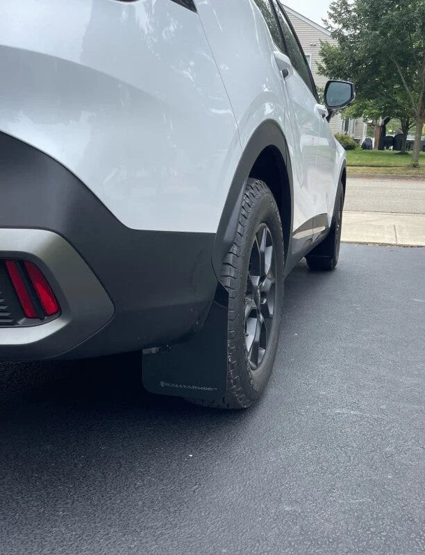 Rally Armor 23-25 Kia Sportage Black UR Mud Flap w/ Red Logo - Additional View 5