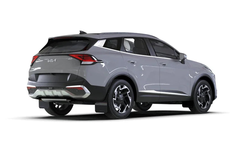 Rally Armor 23-25 Kia Sportage Black UR Mud Flap w/ Red Logo - Additional View 6