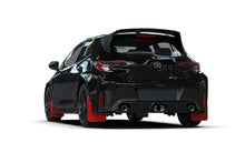 Load image into Gallery viewer, Rally Armor 23-25 Toyota GR Corolla Red UR Mud Flap w/Black Logo - Back View