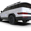 Load image into Gallery viewer, Rally Armor 24-25 Hyundai Santa Fe Black Mud Flap w/Red Logo - Side View