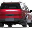 Load image into Gallery viewer, Rally Armor 24-25 Hyundai Santa Fe Black Mud Flap w/White Logo - Detail View