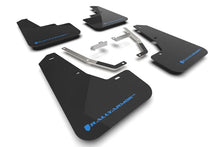 Load image into Gallery viewer, Rally Armor 24-25 Subaru Crosstrek Black UR Mud Flap Light Blue Logo - Main Product View