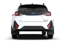 Load image into Gallery viewer, Rally Armor 24-25 Subaru Crosstrek Black UR Mud Flap Light Blue Logo - Side View